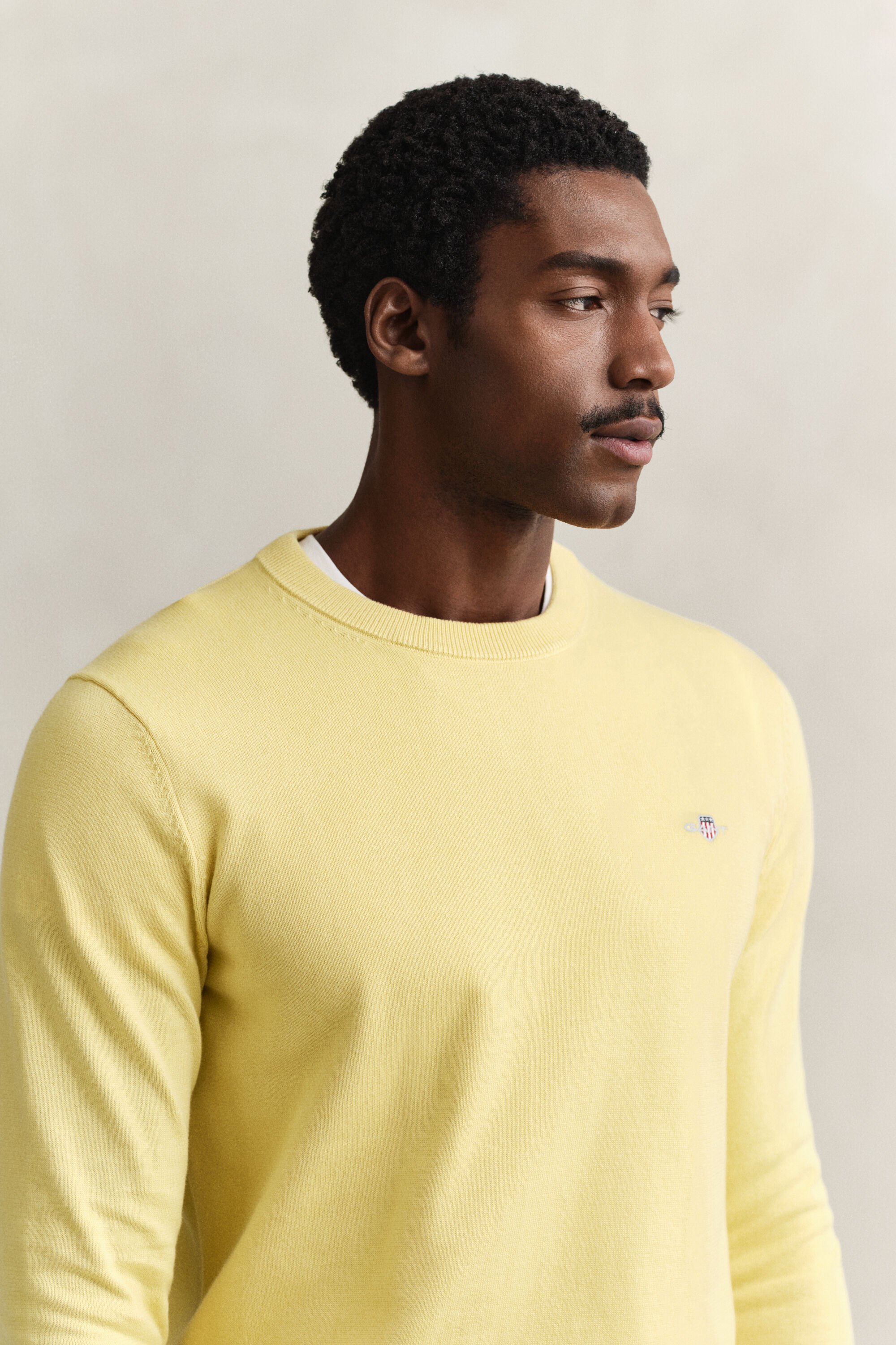 Maglia girocollo in cotone