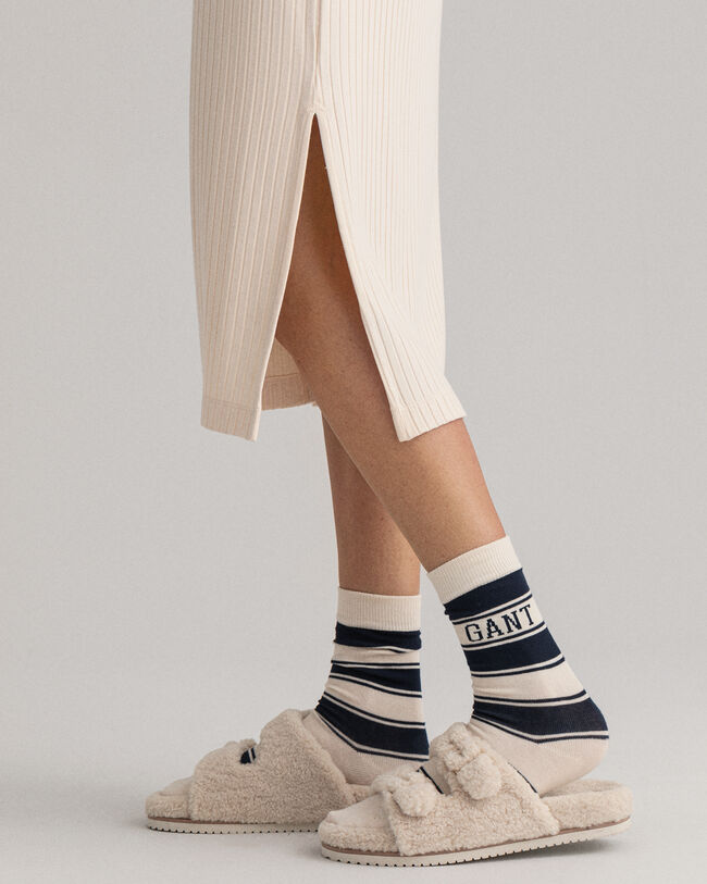 Abito in jersey con spacchetti