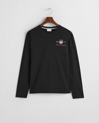 T-shirt Medium Archive Shield a maniche lunghe