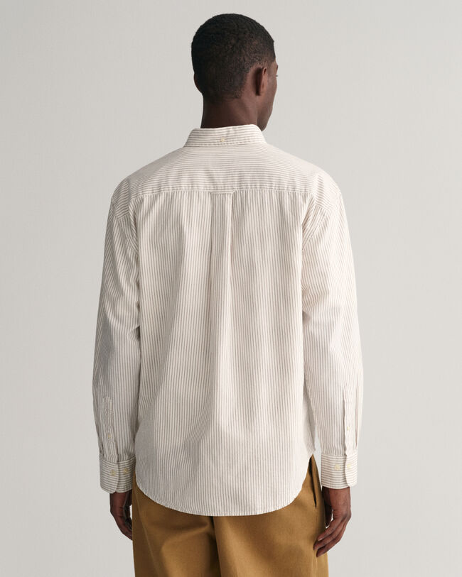 Camicia Oxford Archive a righe relaxed fit