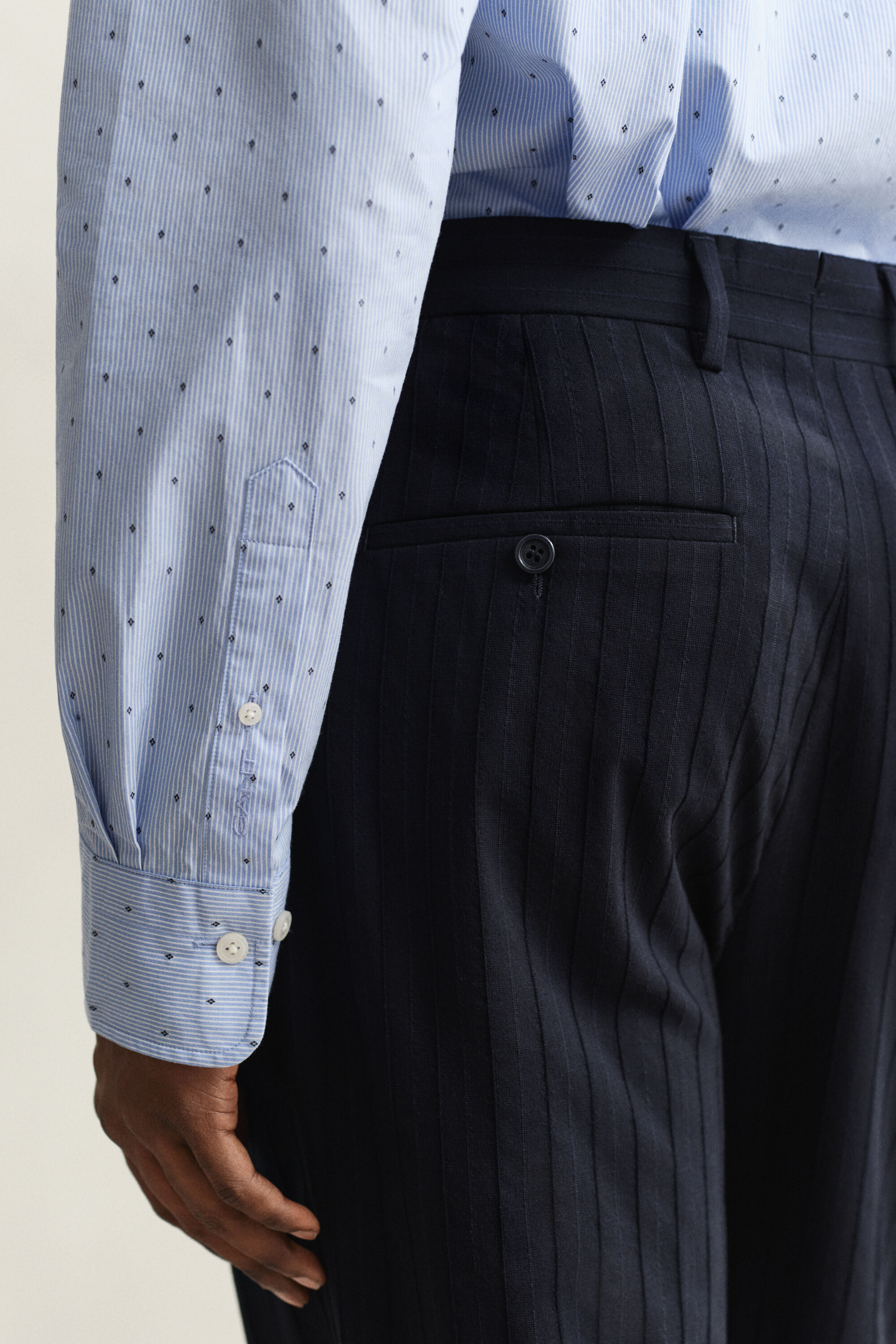 Camicia in fil coupé