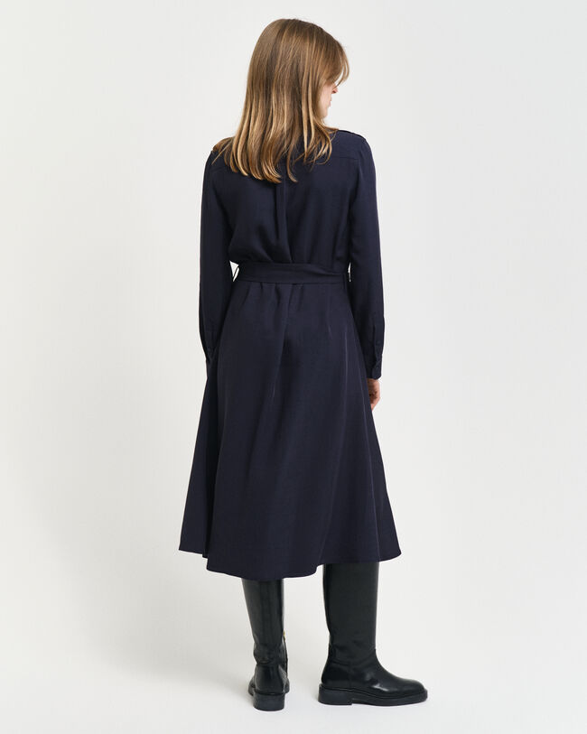 Abito chemisier con tasca