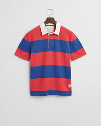 Polo in cotone a righe