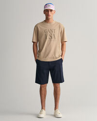 Pantaloncini in twill relaxed fit