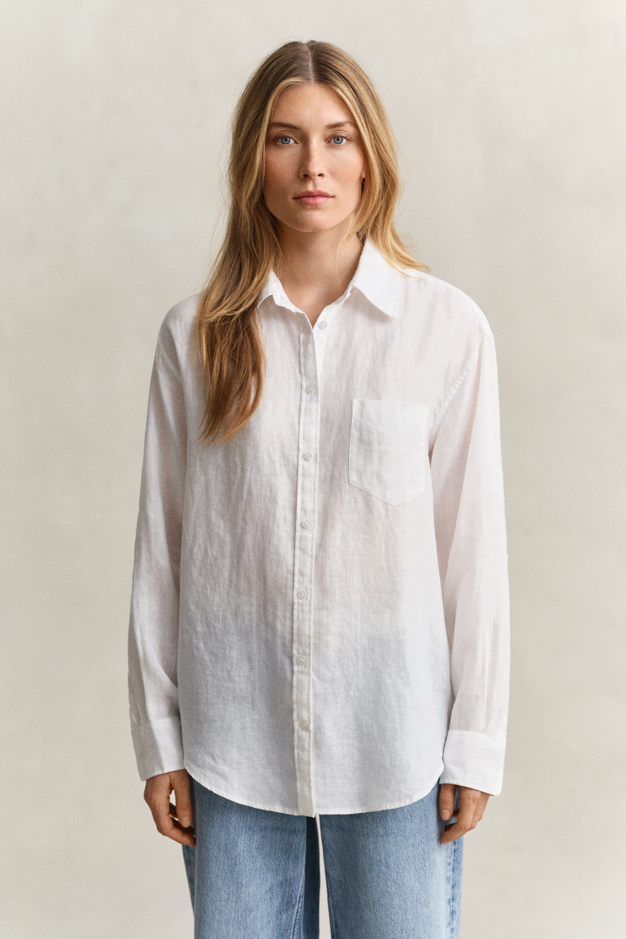 Camicia di lino relaxed fit