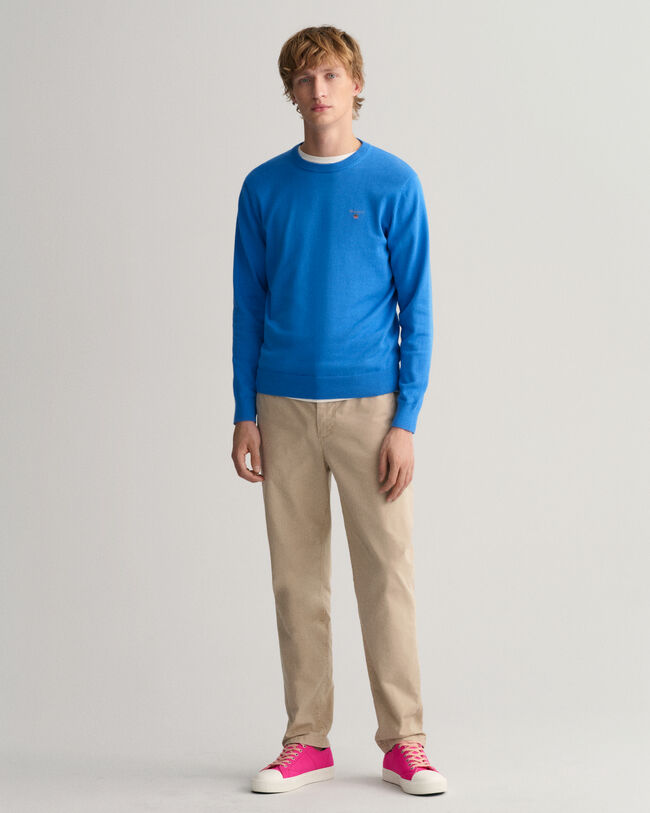 Maglia girocollo in cotone Classic