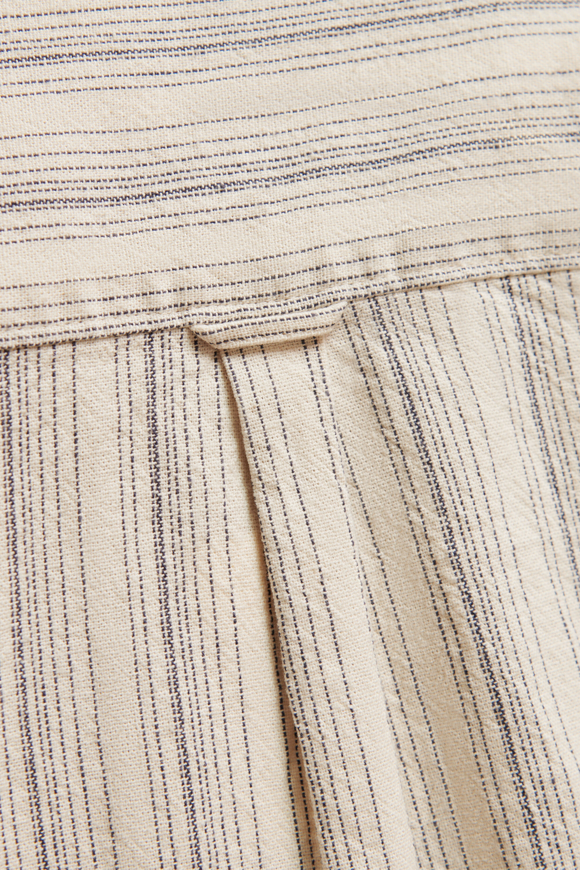 Camicia a righe in misto lino Teen Boys