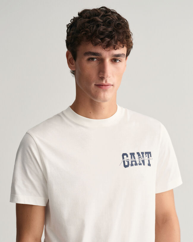 T-shirt Arch Script Graphic GANT