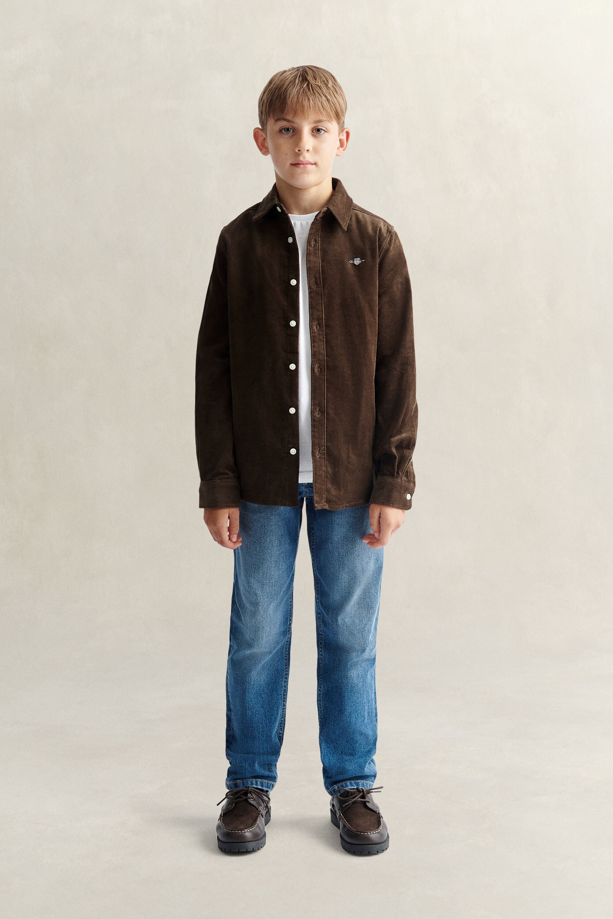 Camicia in velluto a coste Teen Boys