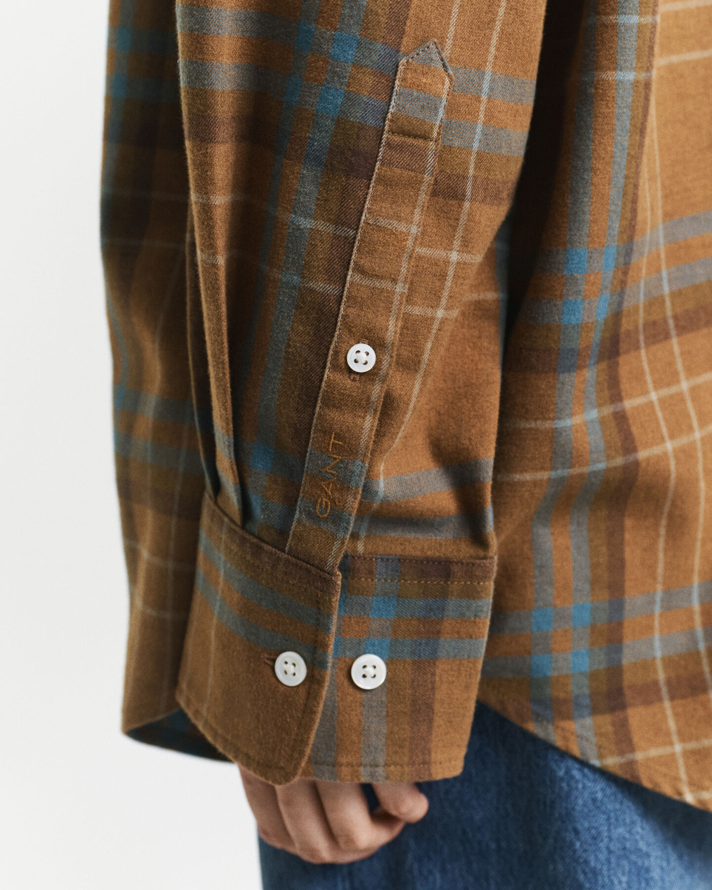 Camicia a quadri oversize