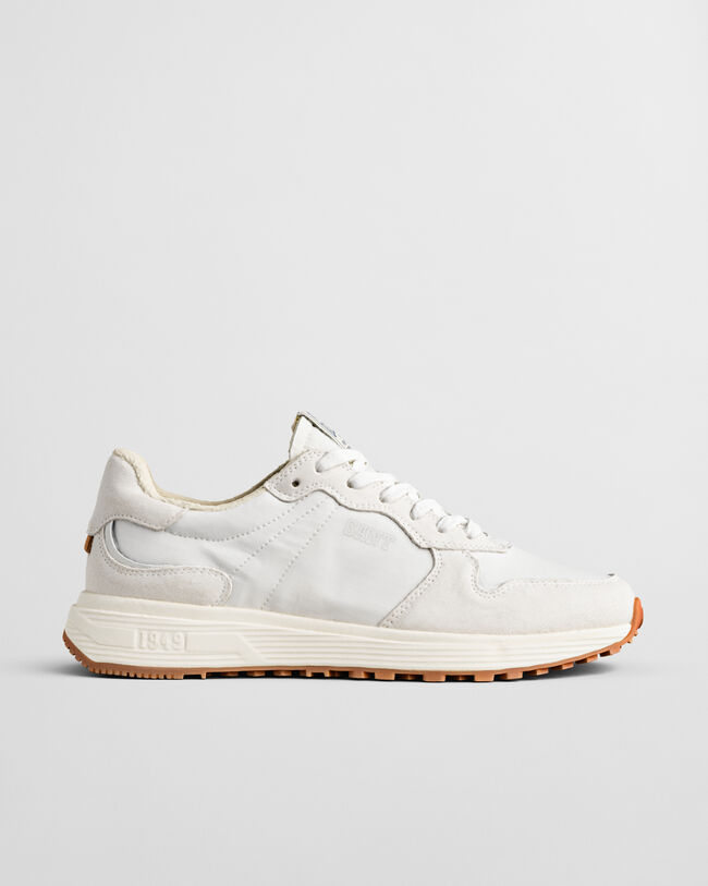 Sneakers Beywin in camoscio