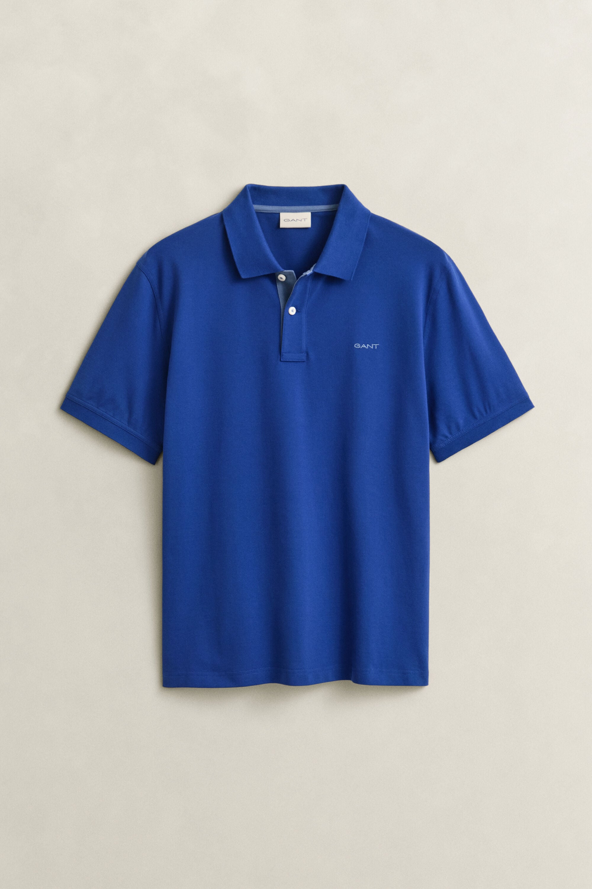Polo in piqué a contrasto