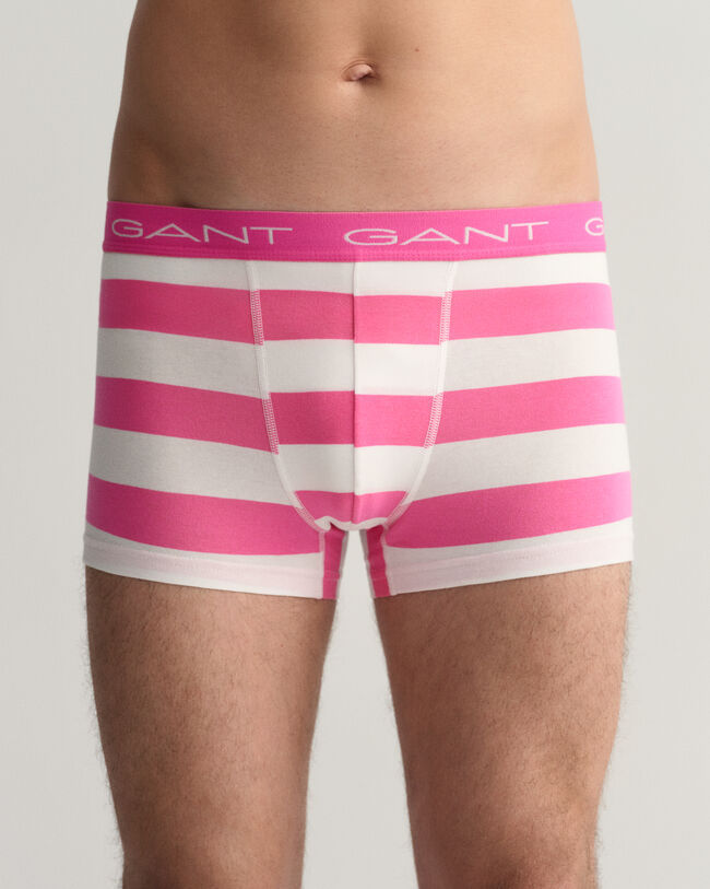 Confezione da 3 paia di boxer aderenti a righe Rugby