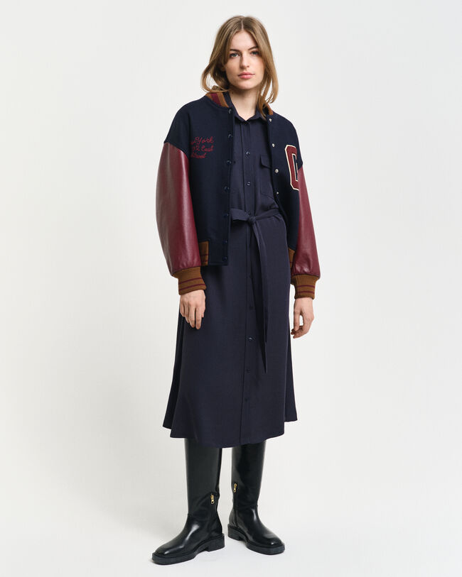 Abito chemisier con tasca