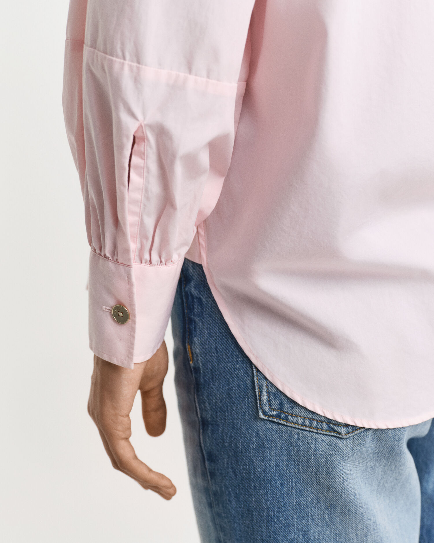 Camicia con maniche voluminose relaxed fit