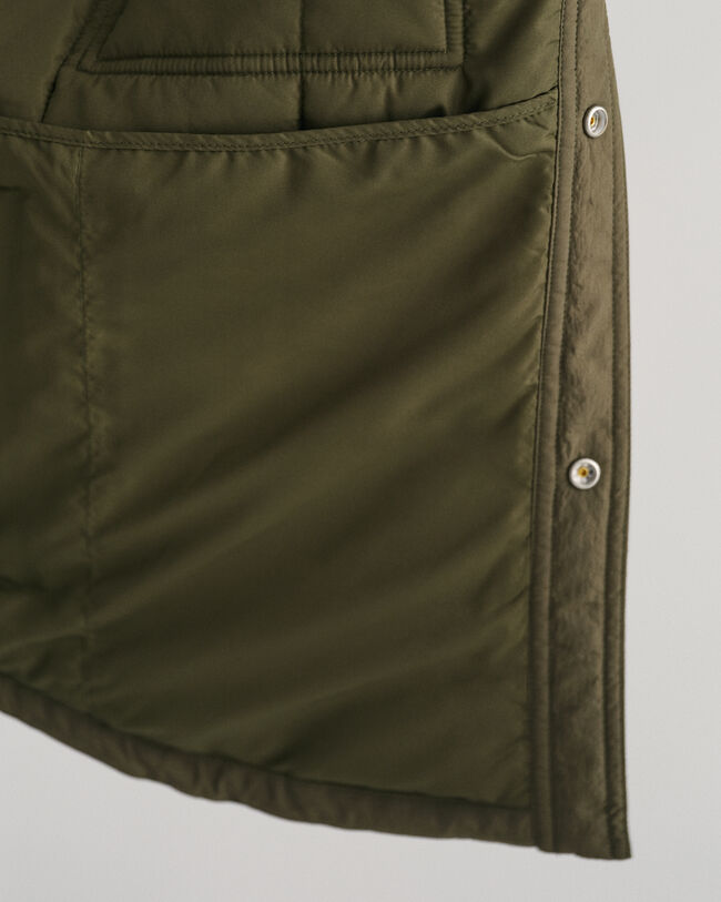 Giacca camicia trapuntata