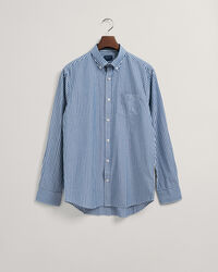 Camicia in broadcloth a righe regular fit