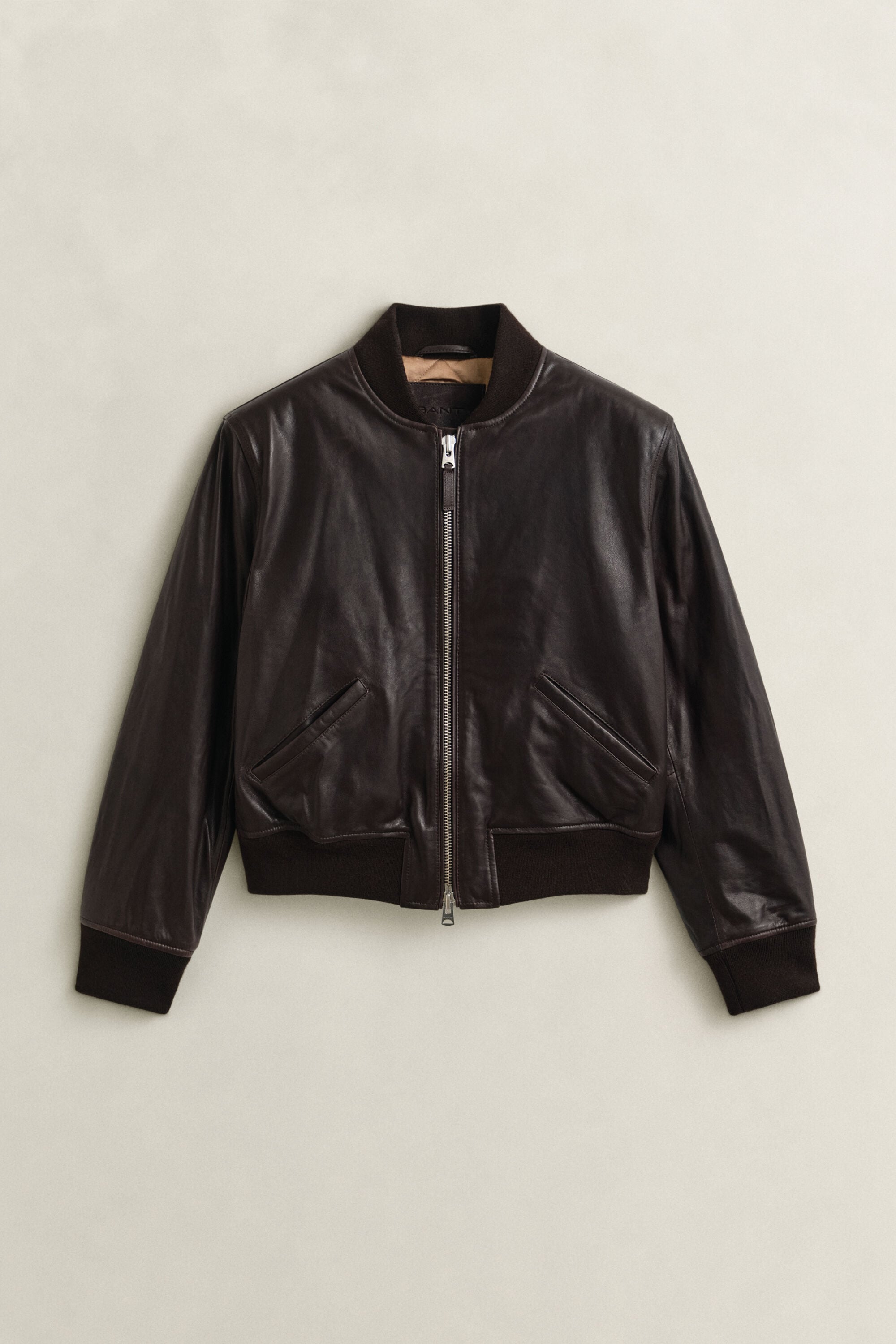 Giacca bomber in pelle