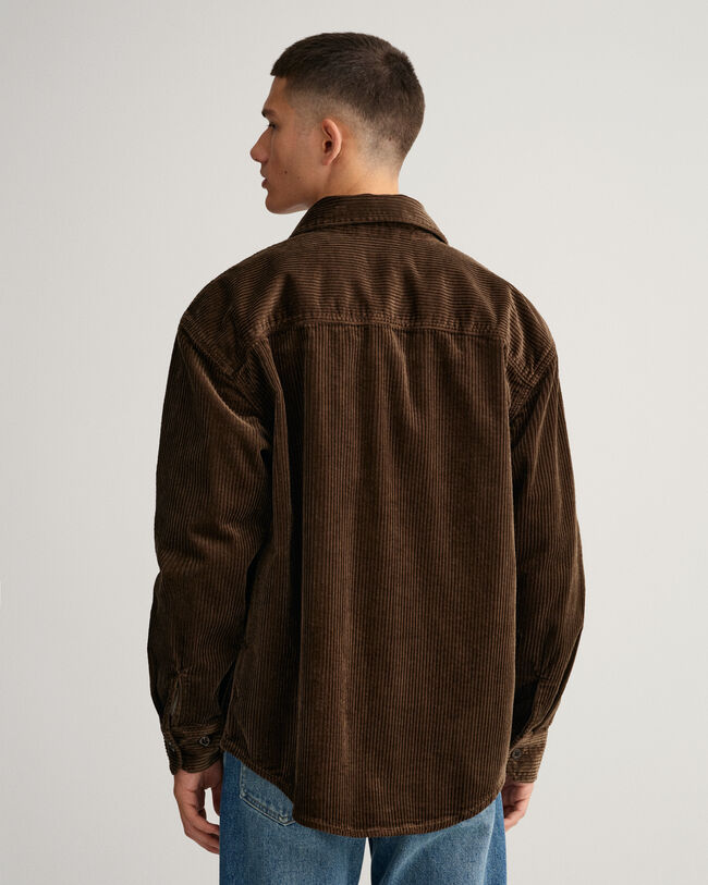 Camicia giacca in velluto a coste