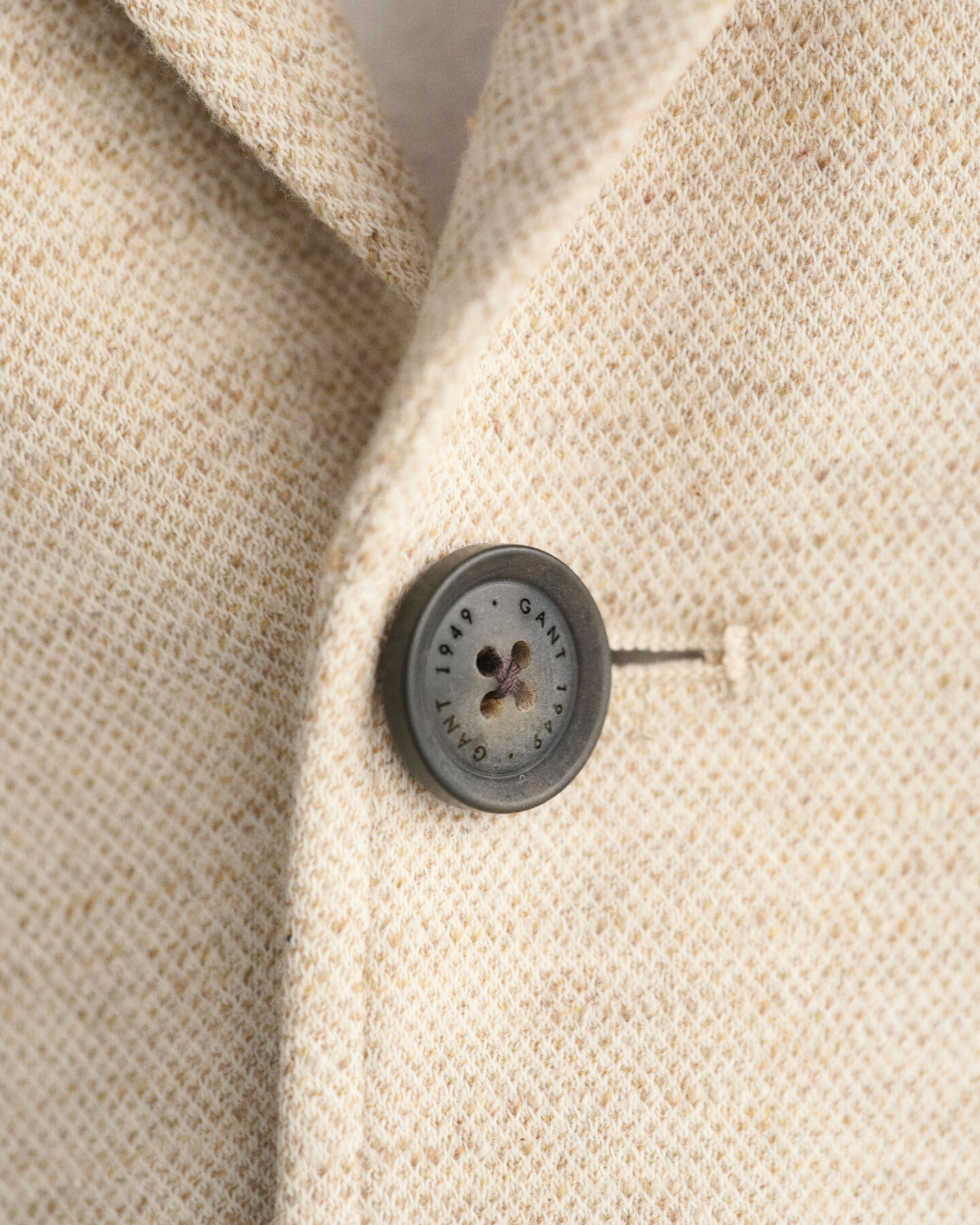 Blazer in lino e cotone