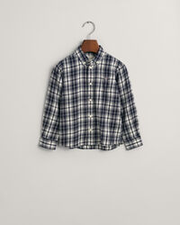Camicia in flanella a quadri regular fit Kids