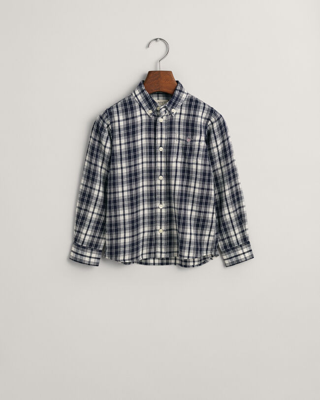 Camicia in flanella a quadri regular fit Kids