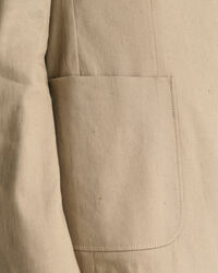 Blazer da abito in misto lino-cotone