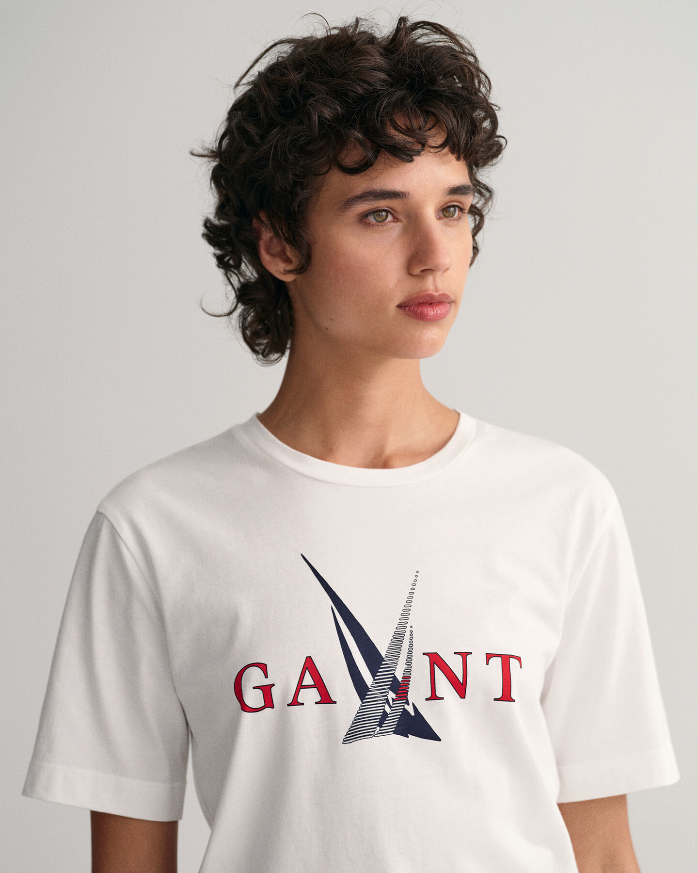 T-shirt con stampa Sail