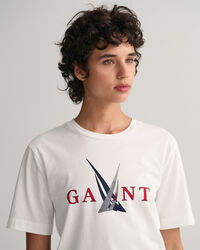 T-shirt con stampa Sail