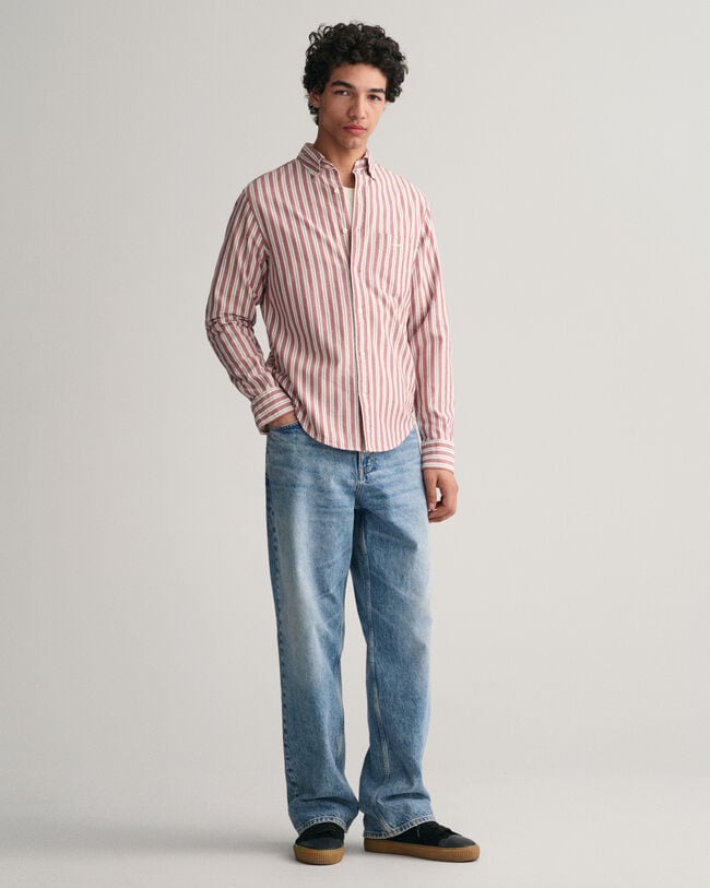Camicia Archive Oxford a righe regular fit