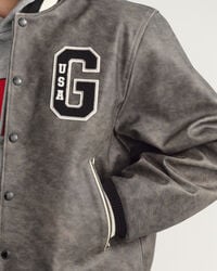 GANT Varsity Jacket in pelle