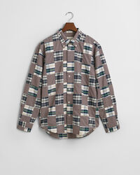Camicia patchwork Remake relaxed fit