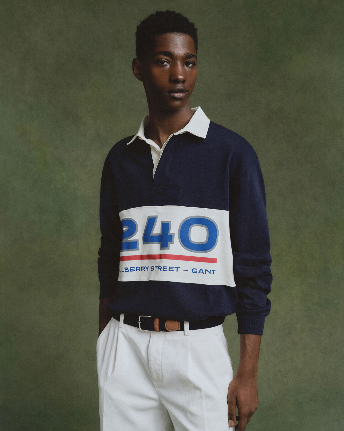 Heavy Rugger colour block con stampa