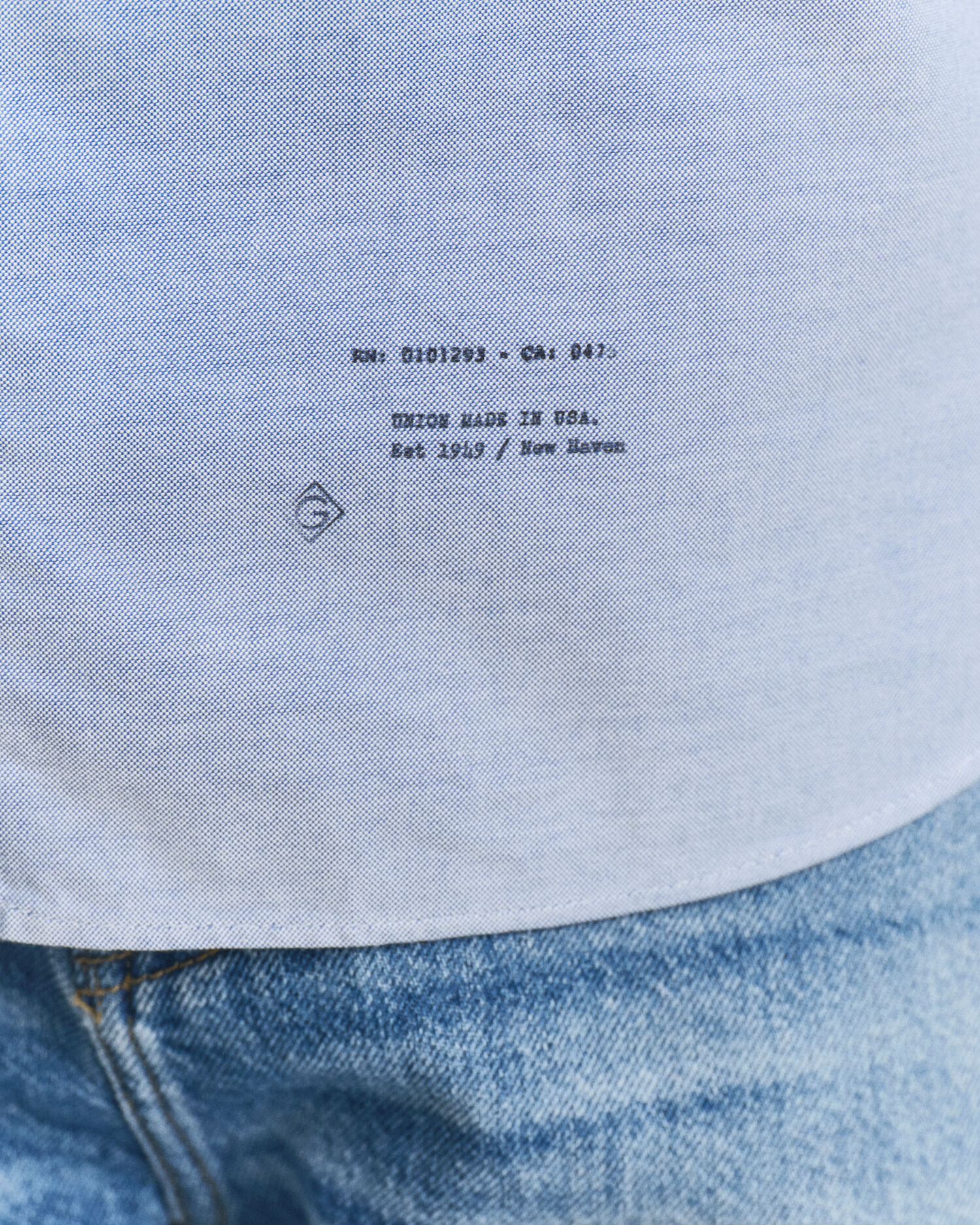 Camicia Oxford US relaxed fit