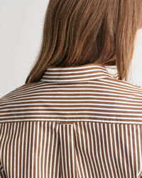 Camicia classica in popeline a righe regular fit