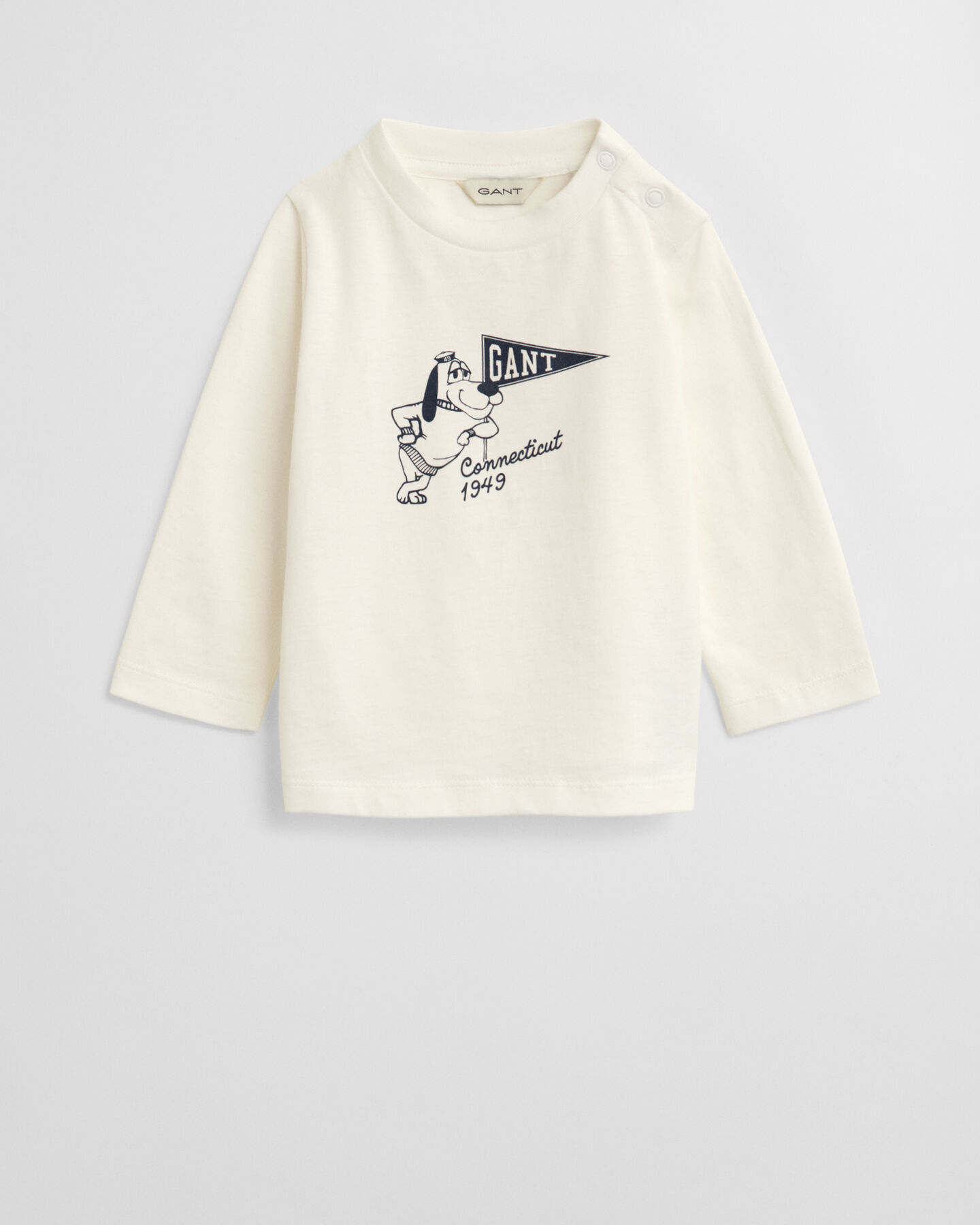 Camicia a maniche lunghe con stampa di cani Graphic Baby