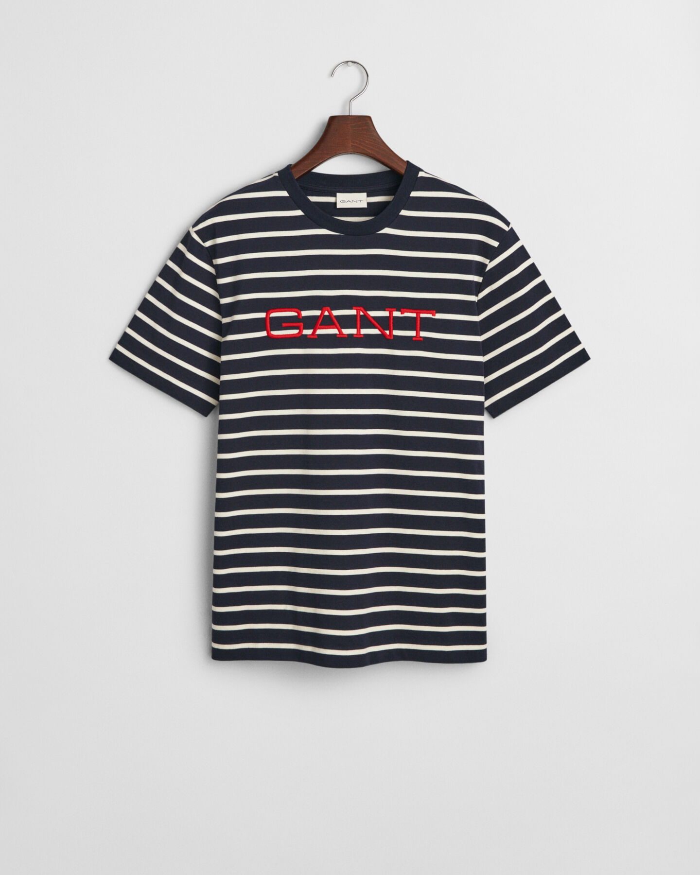 Felpa a righe con stampa