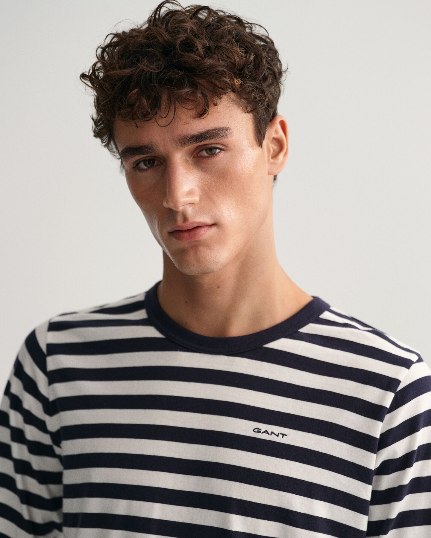 T-shirt maniche lunghe a righe