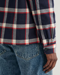 Camicia giacca in flanella a quadri