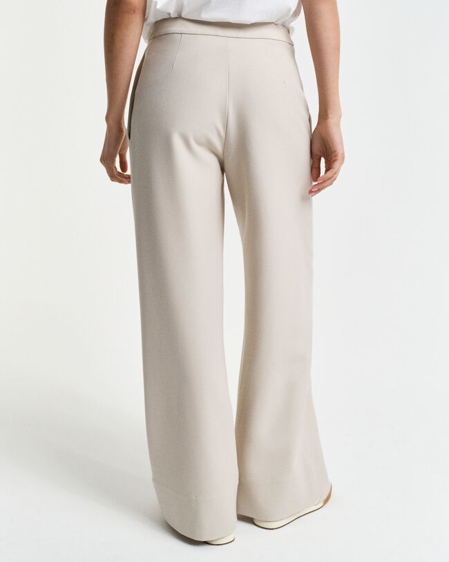 Pantaloni a vita alta con bottoni