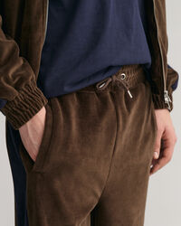 Pantaloni della tuta in velour