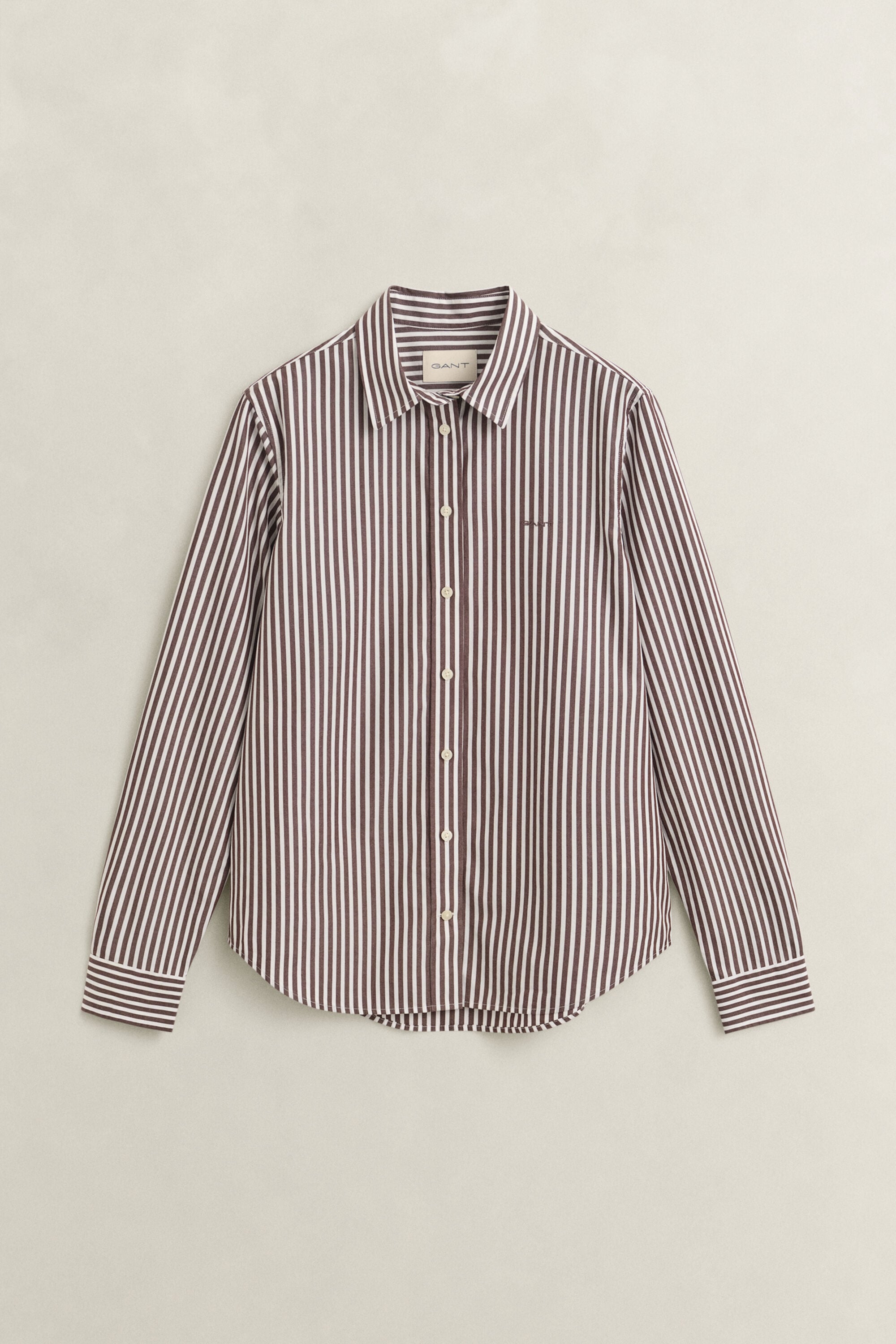 Camicia in popeline a righe Classic regular