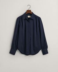 Camicia in raso regular fit