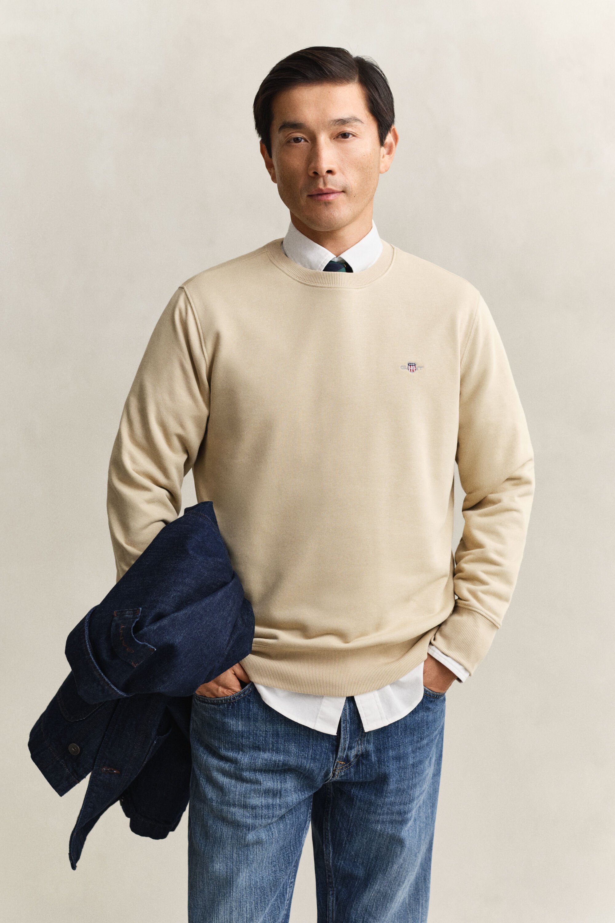 Felpa Shield girocollo