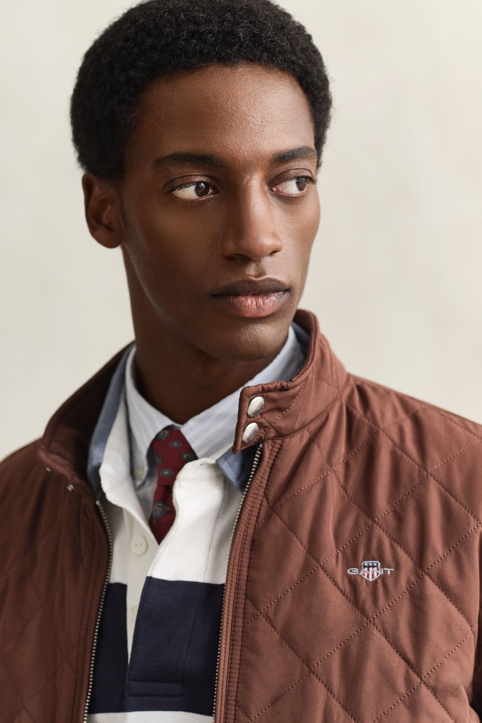 Giacca Windcheater trapuntata