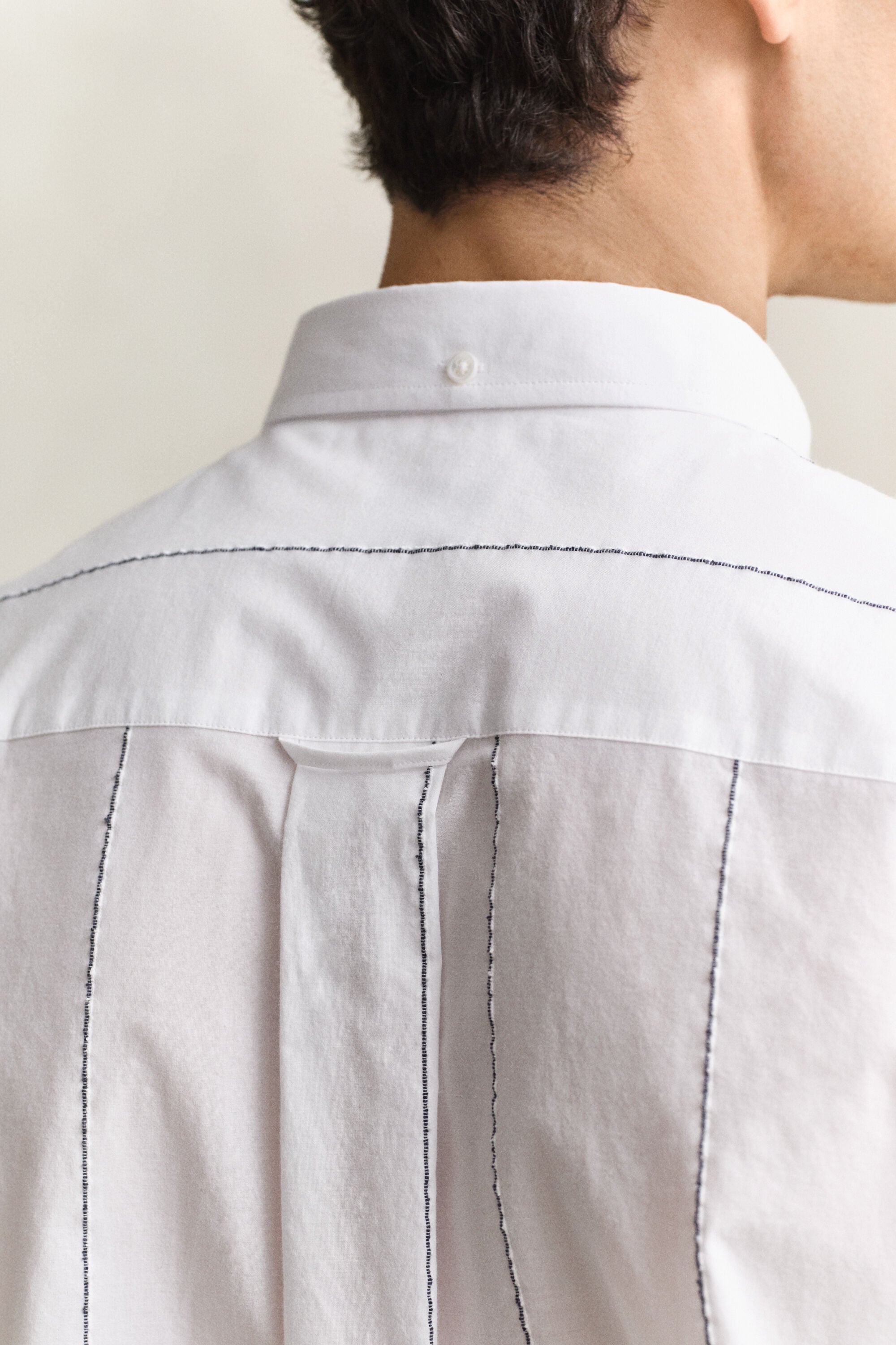 Camicia in ciniglia testurizzata
