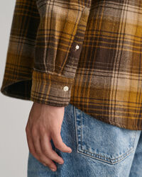 Camicia in pesante flanella a quadri relaxed fit