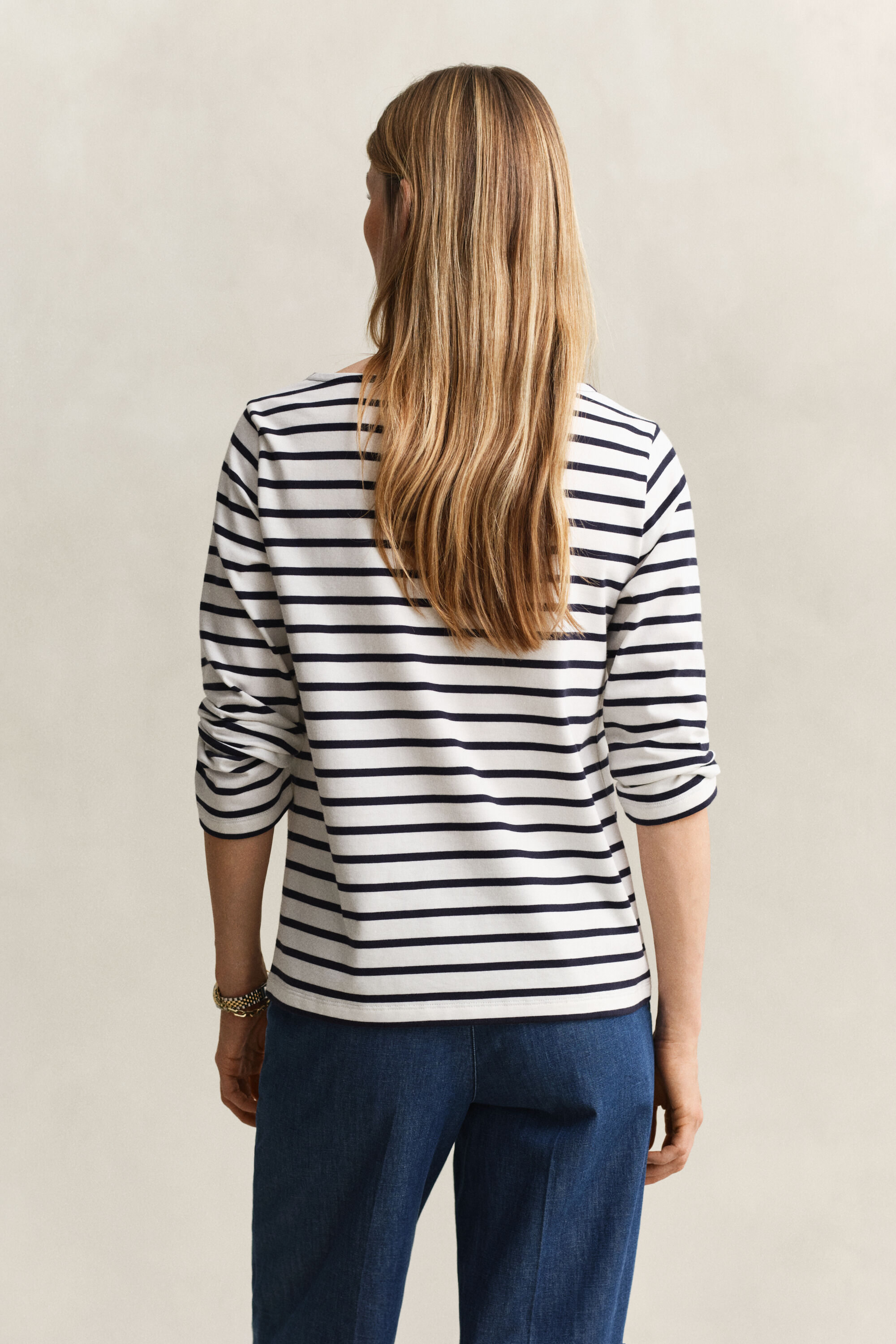 T-shirt con maniche a tre quarti