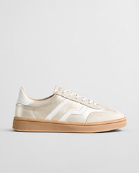Sneakers Cuzima in pelle metallizzata