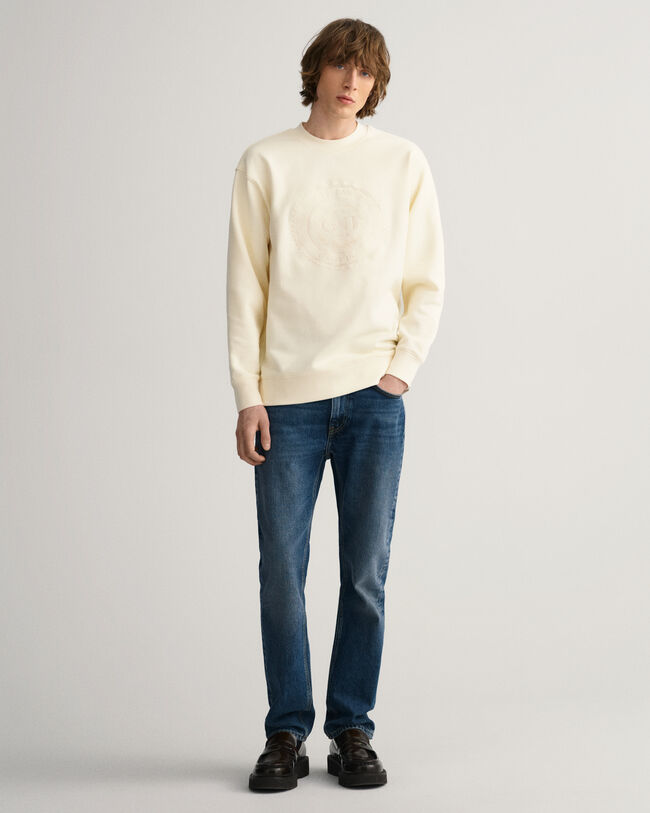 Felpa girocollo Monogram